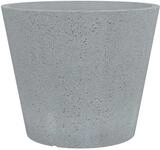 Scheurich C-Cone 40, Pflanzgef&auml;&szlig;/Blumentopf/Pflanzk&uuml;bel, rund, Farbe: Stony Grey,