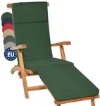 Beautissu Luxus Deckchair Auflage Sonnenliege 175x45x5cm LoftLux DC &ndash; Bezug