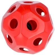 Kerbl Futterspielball f&uuml;r Pferde und K&auml;lber | Rot, &Oslash; 40 cm, bef&uuml;llbar,