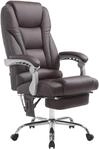 CLP B&uuml;rostuhl Pacific Kunstleder I Massage-Funktion I Ergonomisch, 360&deg; Drehbar Mit