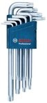 Bosch PRO Winkelschl&uuml;ssel Set Torx 9tlg. (10.0-50.0mm)
