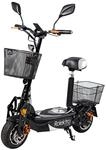 Rolektro E-Joy 20 Faltbarer Elektromoped - 20 km/h E-Moped mit Sitz 500W E-Mofa f&uuml;r