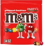 M&M's Peanut Butter - Erdnussbutter - Partypackung Bag USA (963.9g - 34oz)