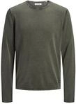 JACK & JONES Herren Strickpullover Rundhals Basic Langarm Sweater Baumwolle Shirt
