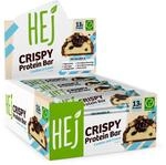 HEJ Crispy Protein-Riegel - Zuckerarmer High-Protein-Snack - Mit 13g Eiwei&szlig; -