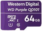 Western Digital WD Purple SC QD101 64GB Smart Video Surveillance microSDXC Card,