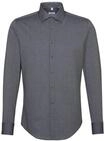 Seidensticker Herren Mens Slim Longsleeve Cotton Schmales Hemd Mit Kent-kragen &ndash;