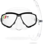 Cressi Perla Taucherbrille Erwachsene - Einzelne Maske oder Combi Schnorchelset -