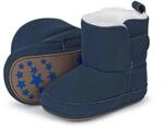 Sterntaler Baby Stiefel Uni &ndash; Unisex Babyschuhe aus Kunstleder mit Klettverschluss