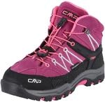 CMP Unisex Kinder Kids Rigel Mid Trekking Shoes Wp Trekking-Schuhe, Berry Pink Fluo,