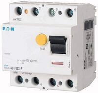 Eaton 187456 PFIM FI-Schutzschalter, 4-polig, 25A, 30 mA Moeller IEC/EN 61008,...