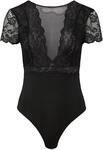 PIECES Pcsicca Ss Bodystocking Noos