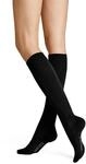 Hudson Damen Kniestr&uuml;mpfe Relax Woolmix Clima druckfreier Bund Black 0005 39-42