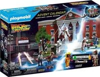 PLAYMOBIL Adventskalender 2021-70574 Back to The Future mit Sammelfiguren und