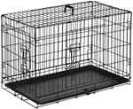 PawHut Hundek&auml;fig Transportk&auml;fig Drahtk&auml;fig mit Gitter Hundebox Transportbox