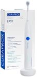 Curaprox Hydrosonic Easy Schallzahnb&uuml;rste &ndash; Elektrisch, Wei&szlig;/Blau | F&uuml;r