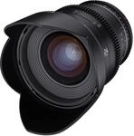 Samyang MF 24mm T1,5 VDSLR MK2 f&uuml;r Canon EF &ndash; lichtstarkes T1,5 Weitwinkel