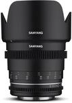 Samyang Normal Cine- und Video Objektiv MF 50mm T1,5 VDSLR MK2 &ndash; lichtstark T1,5