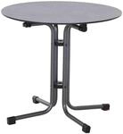 Siena Garden Klapptisch Sola &Oslash; 80 cm anthrazit