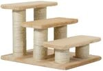 PawHut Tiertreppe Katzentreppe Hundetreppe 3 Stufen Treppe f&uuml;r Katze und Hunde