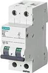 Siemens 5sl6 &ndash; Automatischer Leitungsschutzschalter 400 V 6 kA 2-polig c-6 a,...