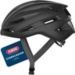 ABUS 87000 Fahrradhelm, Schwarz (Velvet Black), S (51-55 cm)