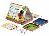 Janod - Pirates Battleship Game - Family Touch-and-Sink Game - For children from the