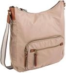 camel active Bari Damen Hobo Bag Schultertasche Mittelgro&szlig; Beige