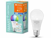 LEDVANCE Smarte RGB LED-Lampe, speziell für Alexa, matte Birnenform für E27...