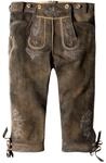 Stockerpoint Justin4 Herren Trachtenlederhose, Bison Gespeckt, 54