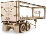 UGEARS Truck Trailer LKW Anh&auml;nger DIY Modellbausatz aus Holz &ndash; Anh&auml;nger f&uuml;r