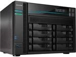 Asustor NAS-Server AS6508T 8 BAHIAS Atom C3538 Quad Core Denverton 2,1 GHz 8 GB...