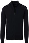 CASAMODA Strickjacke Uni Schwarz XL