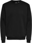 Herren O&S Basic Sweatshirt Regular Fit Pullover Langarm Jumper Sweater Shirt ohne