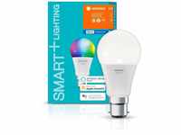 Ledvance LED Smart+ Birne 10W = 60W B22d matt 800lm RGBW 2700K-6500K Dimmbar App