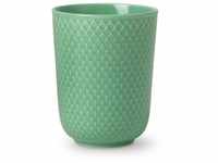 Lyngby Porcelæn Becher 33 cl Rhombe Color Mix & Match für Tee und Kaffee, grün