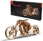 UGEARS Bike VM-02 3D Holzpuzzle Erwachsene &ndash; Modellbau Holz Puzzle...