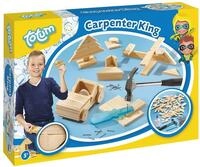 Hammerspiel Zimmermann-Set Carpenter King: mit Holzteilen in verschiedenen Gr&ouml;&szlig;en