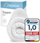 Dailydream Matratzen Topper 80x200cm | Memory Foam | 5cm hoch | H1/2 | Edition Pure,