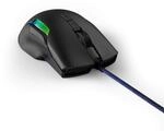 uRage Gaming-Maus Reaper 600&rdquo;, schwarz, Anti-Rutsch-Beschichtung, Omron Click