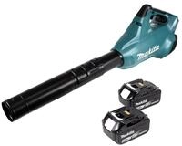 Makita Dub 362 2x18 Volt Akku Laubbl&auml;ser Akku-Gebl&auml;se + 2X 6 Ah Akku - ohne