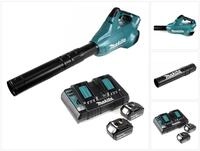 Makita DUB 362 2x18 Volt Akku Laubbl&auml;ser Akku-Gebl&auml;se + 2x 6 Ah Akku + Makita DC 18