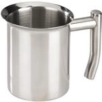 Xavax Milchk&auml;nnchen zum aufsch&auml;umen von Milchschaum, Edelstahl, Silber, 400 ml