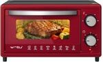 WOLTU Mini Backofen 10 Liter, kleiner Backofen, Pizza-Ofen, 100-230 &deg;C, Timer 0-60