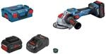 Bosch Professional 18V System BITURBO Akku-Winkelschleifer GWX 18V-15 SC mit X-LOCK