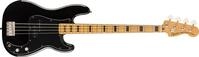 Squier Classic Vibe 70s Precision Bass, Schwarz, Ahorn Griffbrett