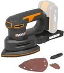 WORX WX822.9 Akku-Dreieckschleifer 20V &ndash; Elektrische 20V Schleifmaschine f&uuml;r