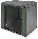 DIGITUS Netzwerkschrank &ndash; 19 Zoll 12HE &ndash; 450mm Tiefe &ndash; Dynamic Basic