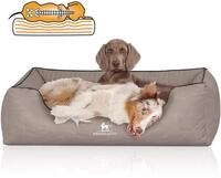 Knuffelwuff Orthop&auml;disches Hundebett Columbia aus Laser-gestepptem Kunstleder XL 105