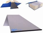 Skin legis blue: Praktische Aluminium-Buchst&uuml;tze, erleichtert die Arbeit mit